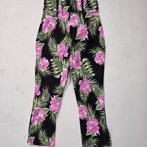 Pinup Girl Clothing Tropical Capris Traci Lords Collection RARE